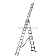 330lb heavy load capacity aluminium extension ladders triple